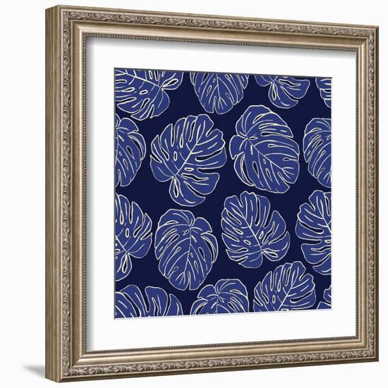 Seamless Floral Texture-YuliaZubkova-Framed Art Print