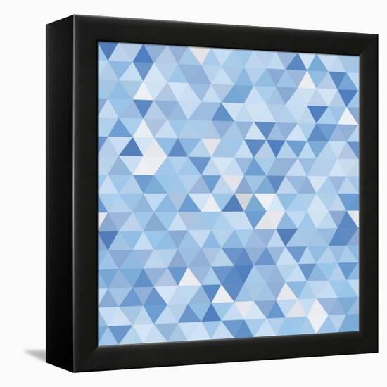 Seamless Geometric Background. Mosaic. Abstract Vector Illustration. Can Be Used for Wallpaper, Web-Login-Framed Stretched Canvas