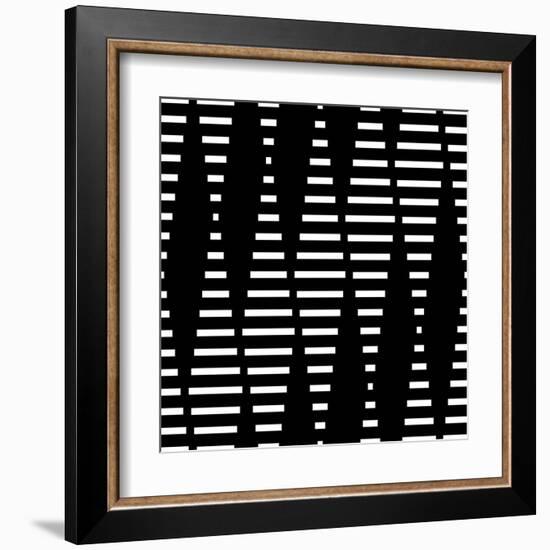 Seamless Geometric Background-Maksim Krasnov-Framed Art Print