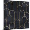Seamless Geometric Pattern on Paper Texture. Art Deco Background-Irtsya-Mounted Premium Giclee Print