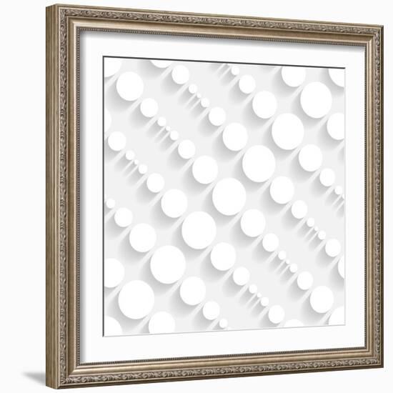 Seamless Geometric Pattern-Maksim Krasnov-Framed Art Print