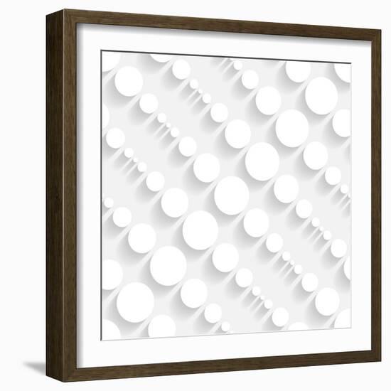 Seamless Geometric Pattern-Maksim Krasnov-Framed Art Print