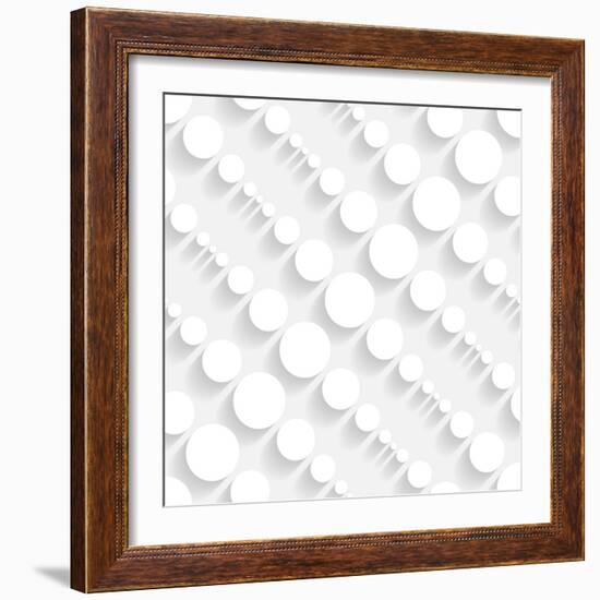 Seamless Geometric Pattern-Maksim Krasnov-Framed Art Print