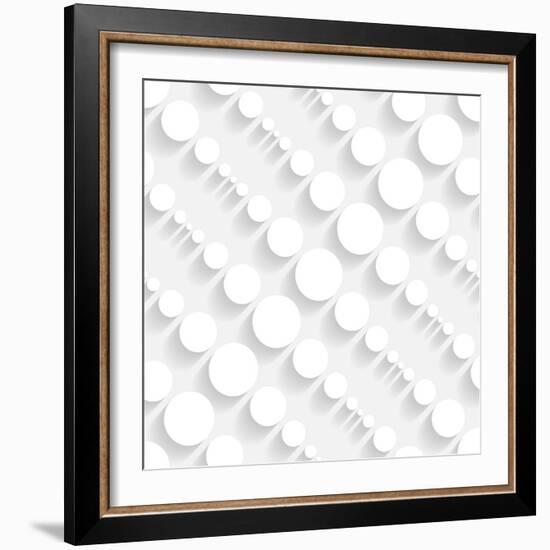 Seamless Geometric Pattern-Maksim Krasnov-Framed Art Print