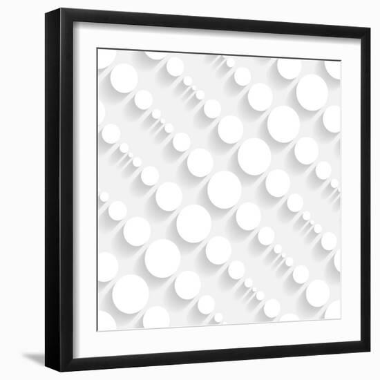 Seamless Geometric Pattern-Maksim Krasnov-Framed Art Print