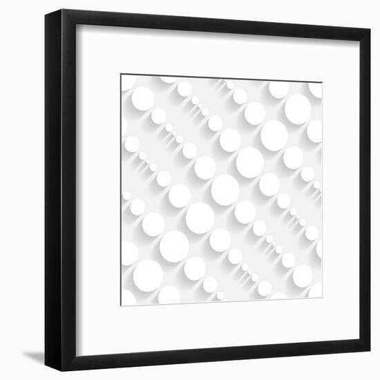 Seamless Geometric Pattern-Maksim Krasnov-Framed Art Print
