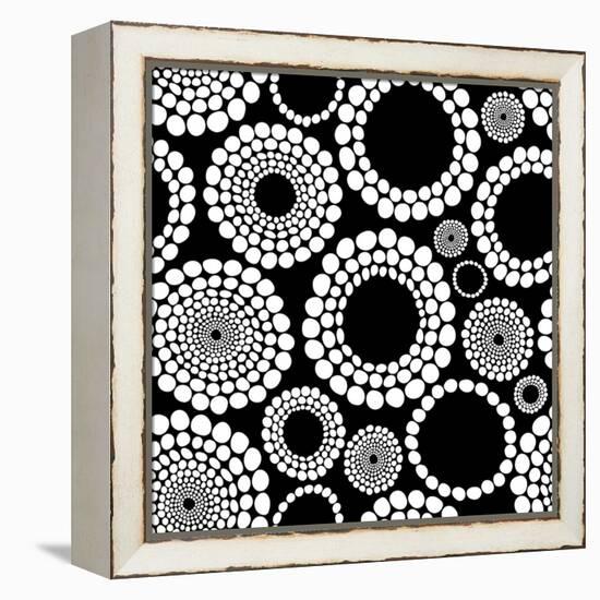 Seamless Microscopic Background-Maksim Krasnov-Framed Stretched Canvas