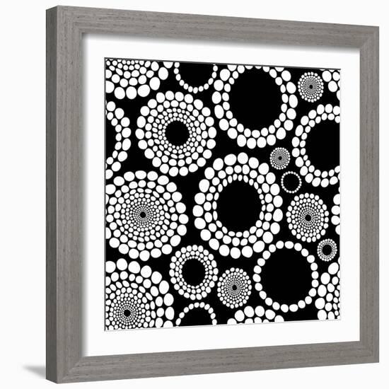 Seamless Microscopic Background-Maksim Krasnov-Framed Art Print