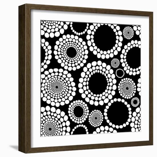 Seamless Microscopic Background-Maksim Krasnov-Framed Art Print