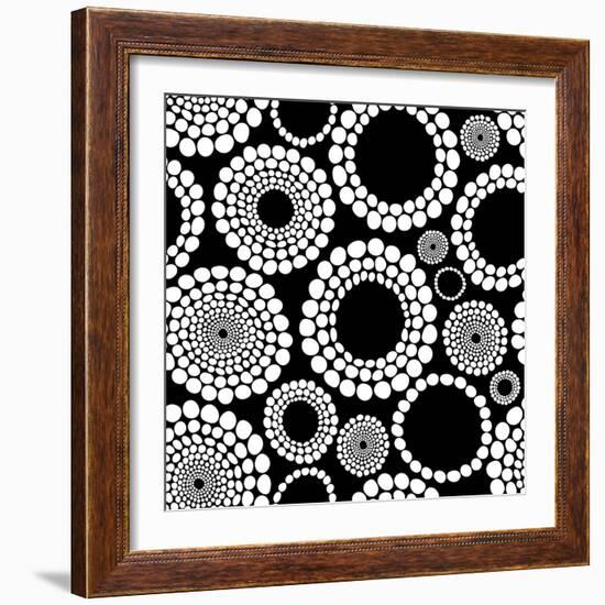 Seamless Microscopic Background-Maksim Krasnov-Framed Art Print