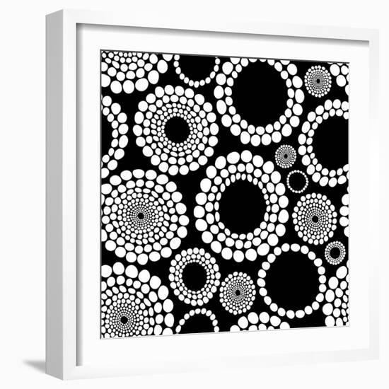 Seamless Microscopic Background-Maksim Krasnov-Framed Art Print