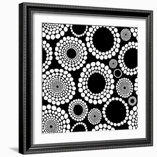 Seamless Microscopic Background-Maksim Krasnov-Framed Art Print