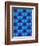 Seamless Of Triangle And Diamond Geometric Shapes-smarnad-Framed Art Print