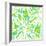 Seamless Pattern with Tropical Palm Leaves-tukkki-Framed Premium Giclee Print