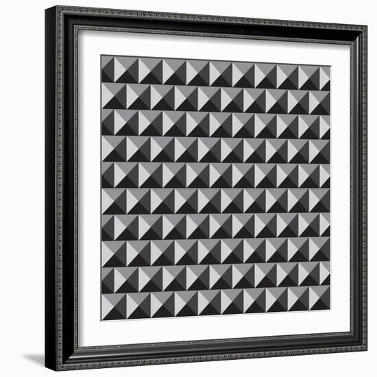 Seamless Pattern-Shonkar-Framed Art Print