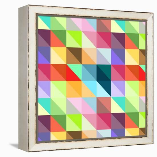 Seamless Pattern-svetolk-Framed Stretched Canvas