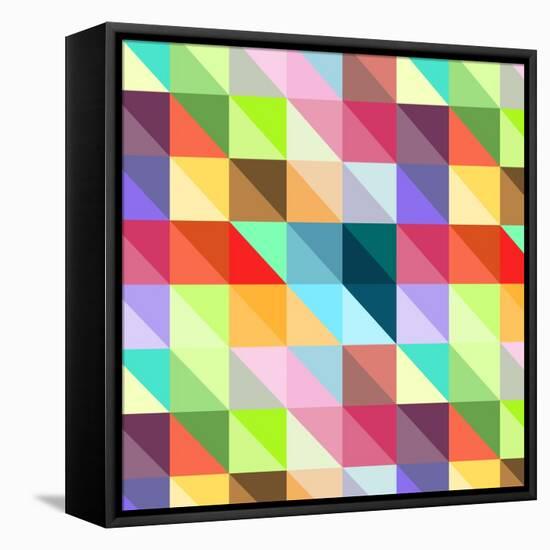 Seamless Pattern-svetolk-Framed Stretched Canvas