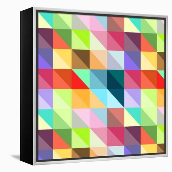 Seamless Pattern-svetolk-Framed Stretched Canvas