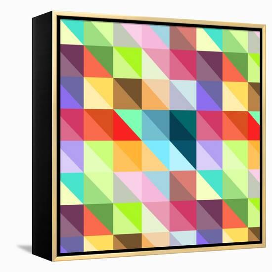 Seamless Pattern-svetolk-Framed Stretched Canvas