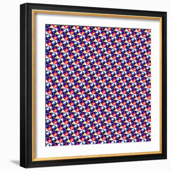 Seamless Pattern-Shonkar-Framed Art Print