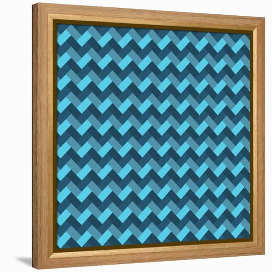 Seamless Pattern-Shonkar-Framed Stretched Canvas