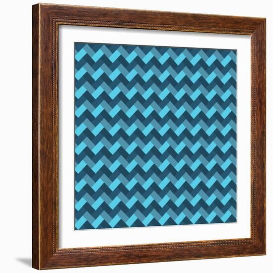 Seamless Pattern-Shonkar-Framed Art Print