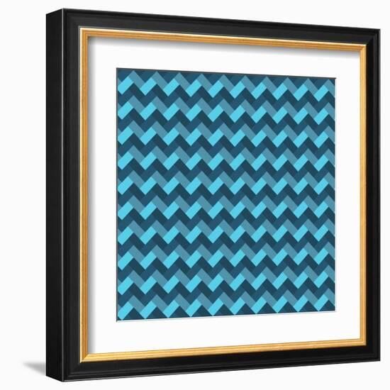 Seamless Pattern-Shonkar-Framed Art Print