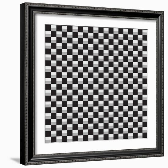 Seamless Pattern-Shonkar-Framed Art Print