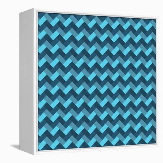 Seamless Pattern-Shonkar-Framed Stretched Canvas