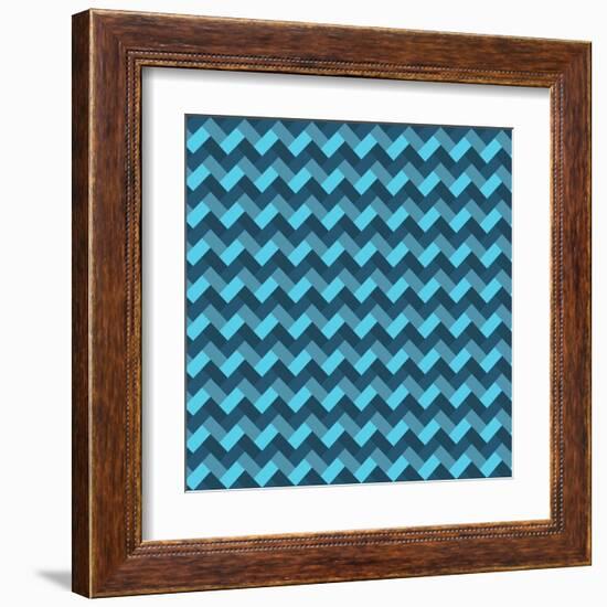 Seamless Pattern-Shonkar-Framed Art Print