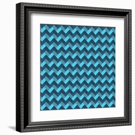 Seamless Pattern-Shonkar-Framed Art Print