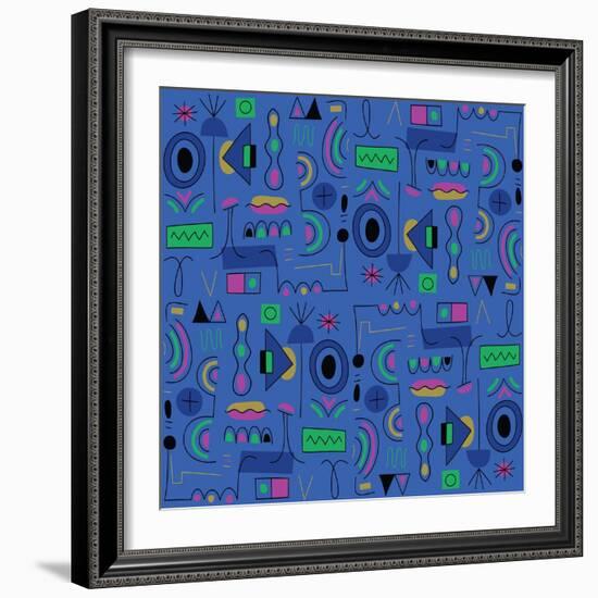 Seamless pattern-Yuliya Drobova-Framed Giclee Print