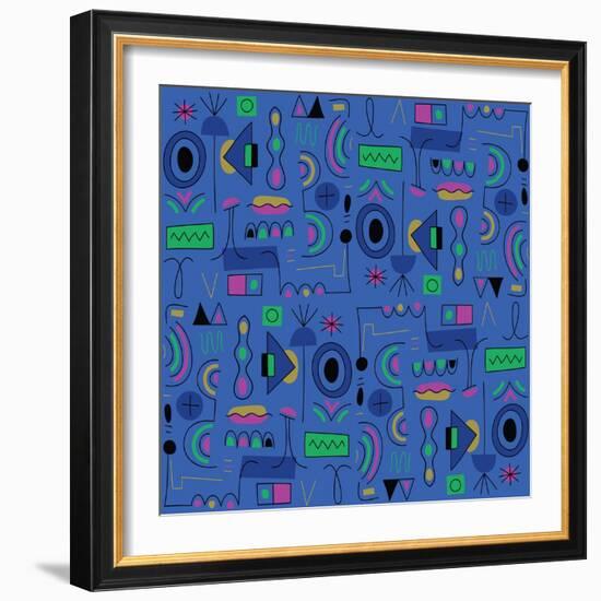 Seamless pattern-Yuliya Drobova-Framed Giclee Print