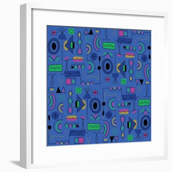Seamless pattern-Yuliya Drobova-Framed Premium Giclee Print