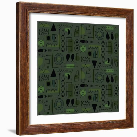 Seamless pattern-Yuliya Drobova-Framed Giclee Print