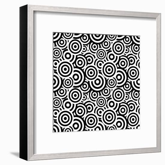 Seamless Retro Pattern-ihor_seamless-Framed Art Print