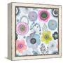 Seamless Watercolor Abstraction Floral Pattern in Vintage Style.-Nikiparonak-Framed Stretched Canvas
