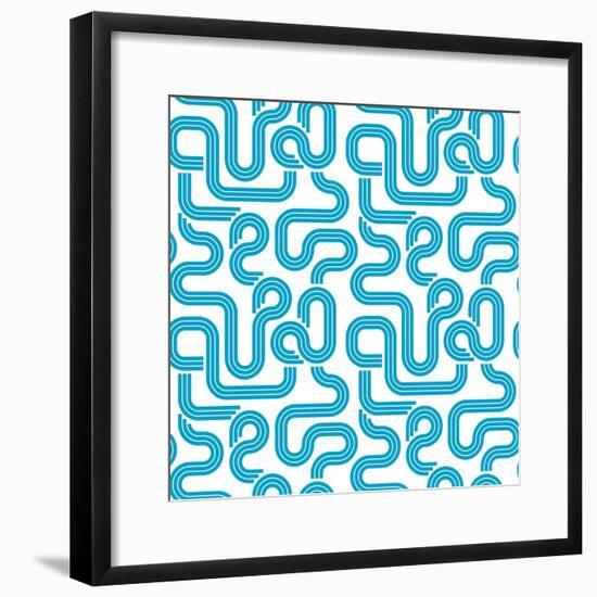 Seamless-aggressor-Framed Premium Giclee Print