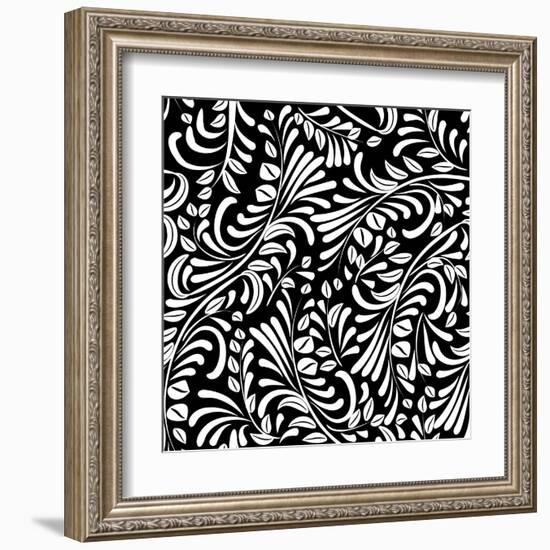 Seamless-null-Framed Art Print