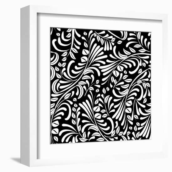 Seamless-null-Framed Art Print