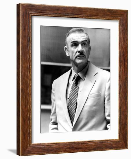 Sean Connery in Film Cuba-Associated Newspapers-Framed Photo