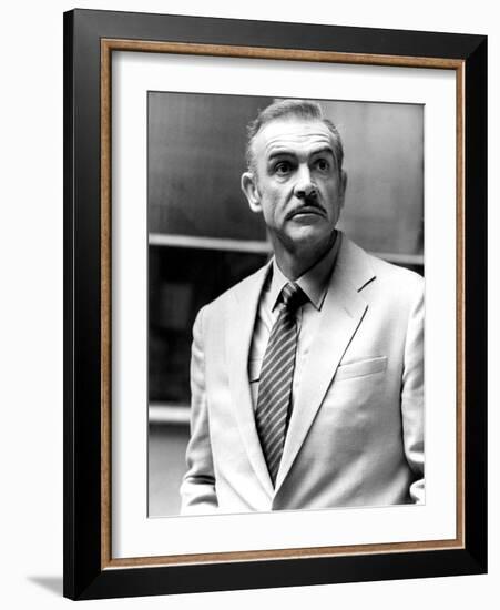 Sean Connery in Film Cuba-Associated Newspapers-Framed Photo