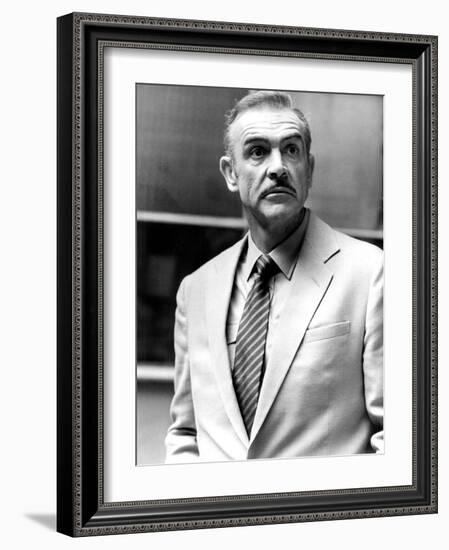 Sean Connery in Film Cuba-Associated Newspapers-Framed Photo