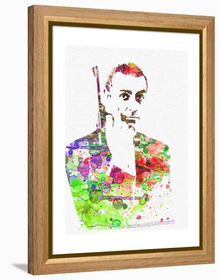 Sean Connery-NaxArt-Framed Stretched Canvas