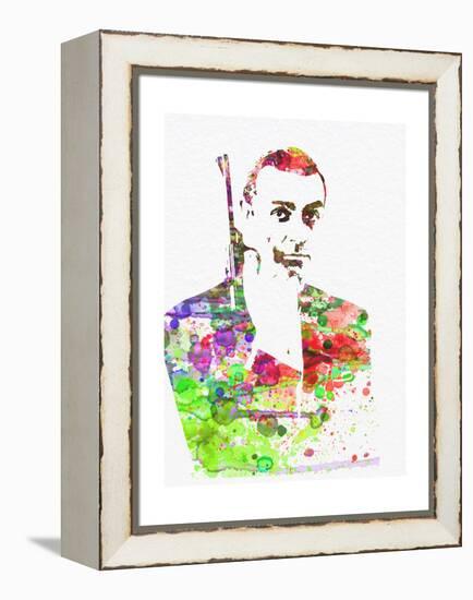 Sean Connery-NaxArt-Framed Stretched Canvas