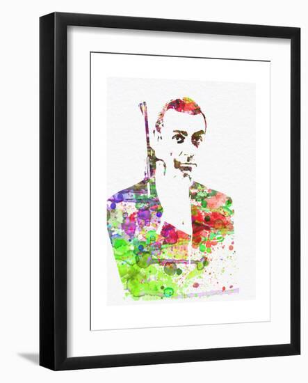 Sean Connery-NaxArt-Framed Art Print