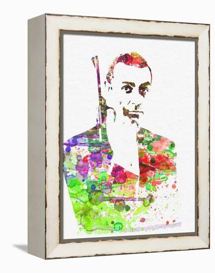 Sean Connery-NaxArt-Framed Stretched Canvas