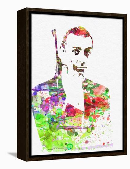 Sean Connery-NaxArt-Framed Stretched Canvas