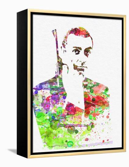 Sean Connery-NaxArt-Framed Stretched Canvas