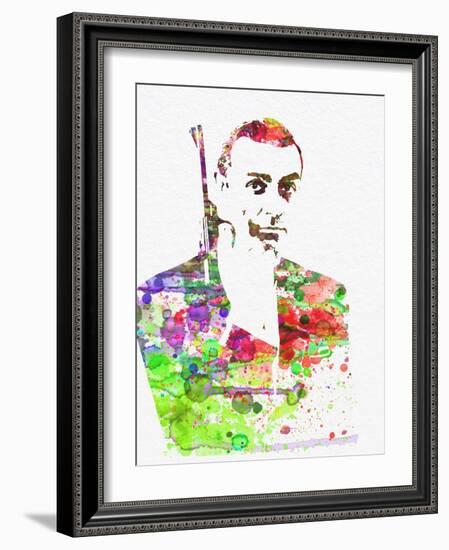 Sean Connery-NaxArt-Framed Art Print